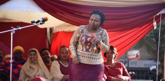 Nominated Senator Millicent Omanga