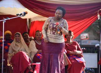 Nominated Senator Millicent Omanga