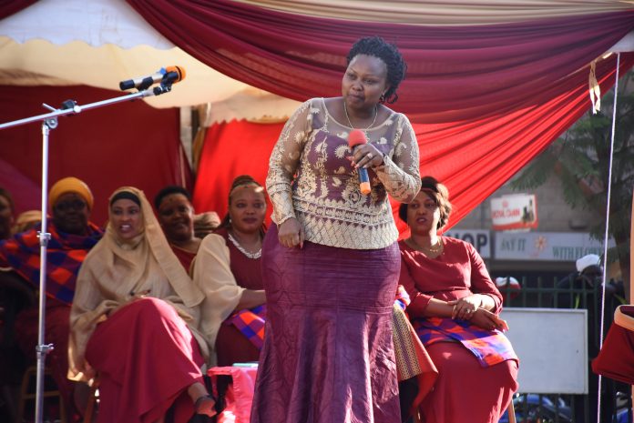 Nominated Senator Millicent Omanga