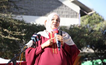 Garissa County MP Anab Gure