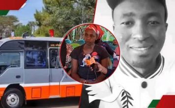 The late Gilbert Thuo Kimani’s wife recounted how a phone call reporting her husband’s death shattered her whole world. Gilbert Thuo's wife