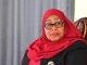 Tanzanian President Samia Suluhu Hassan